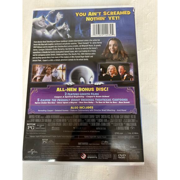 Casper 25th Anniversary Edition DVD GUC - Picture 4 of 4